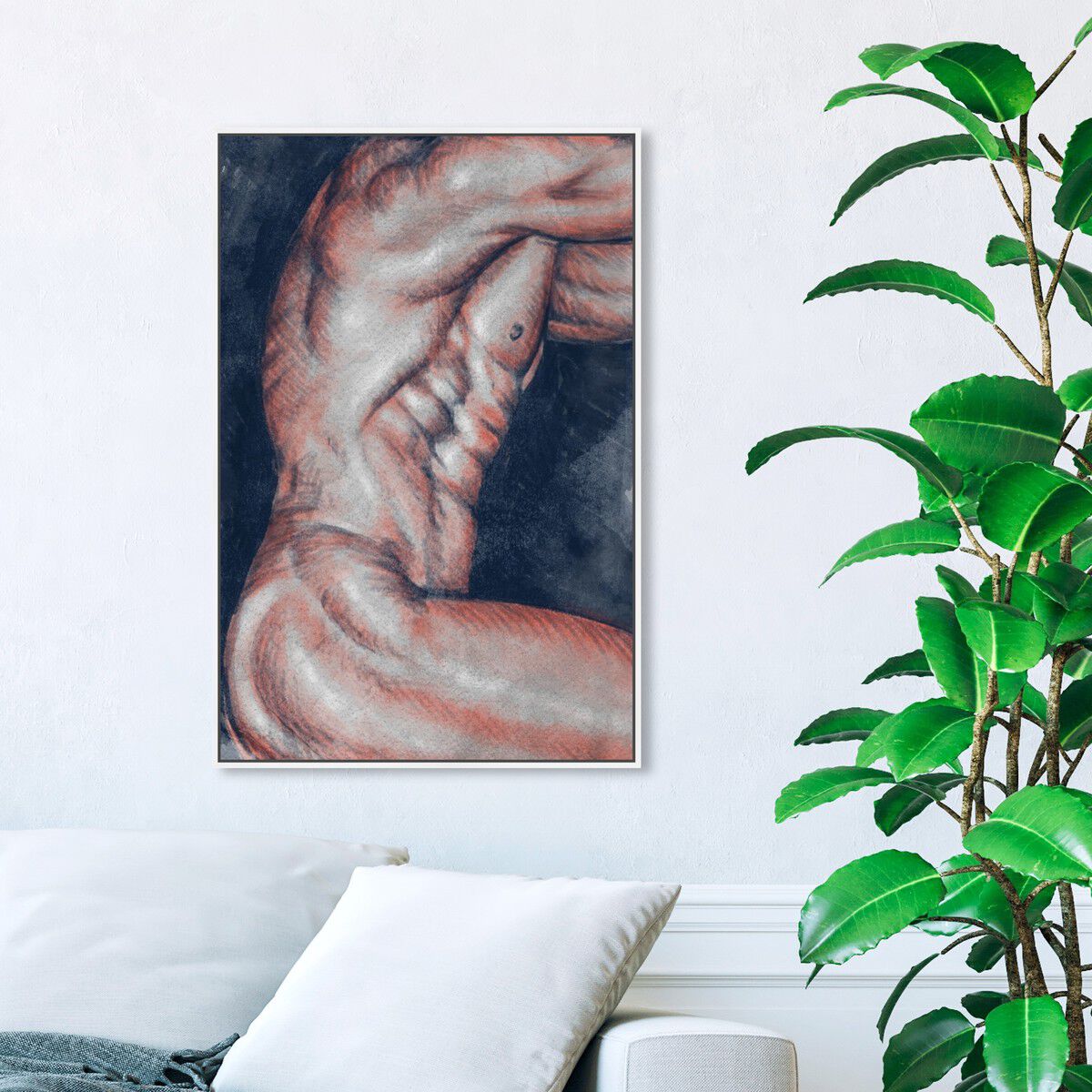 36x54/Framed Canvas/WFL