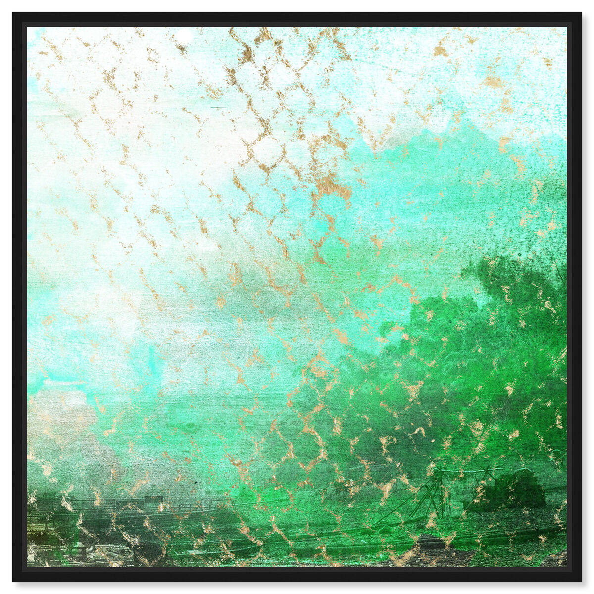 40x40/Framed Canvas/BFL