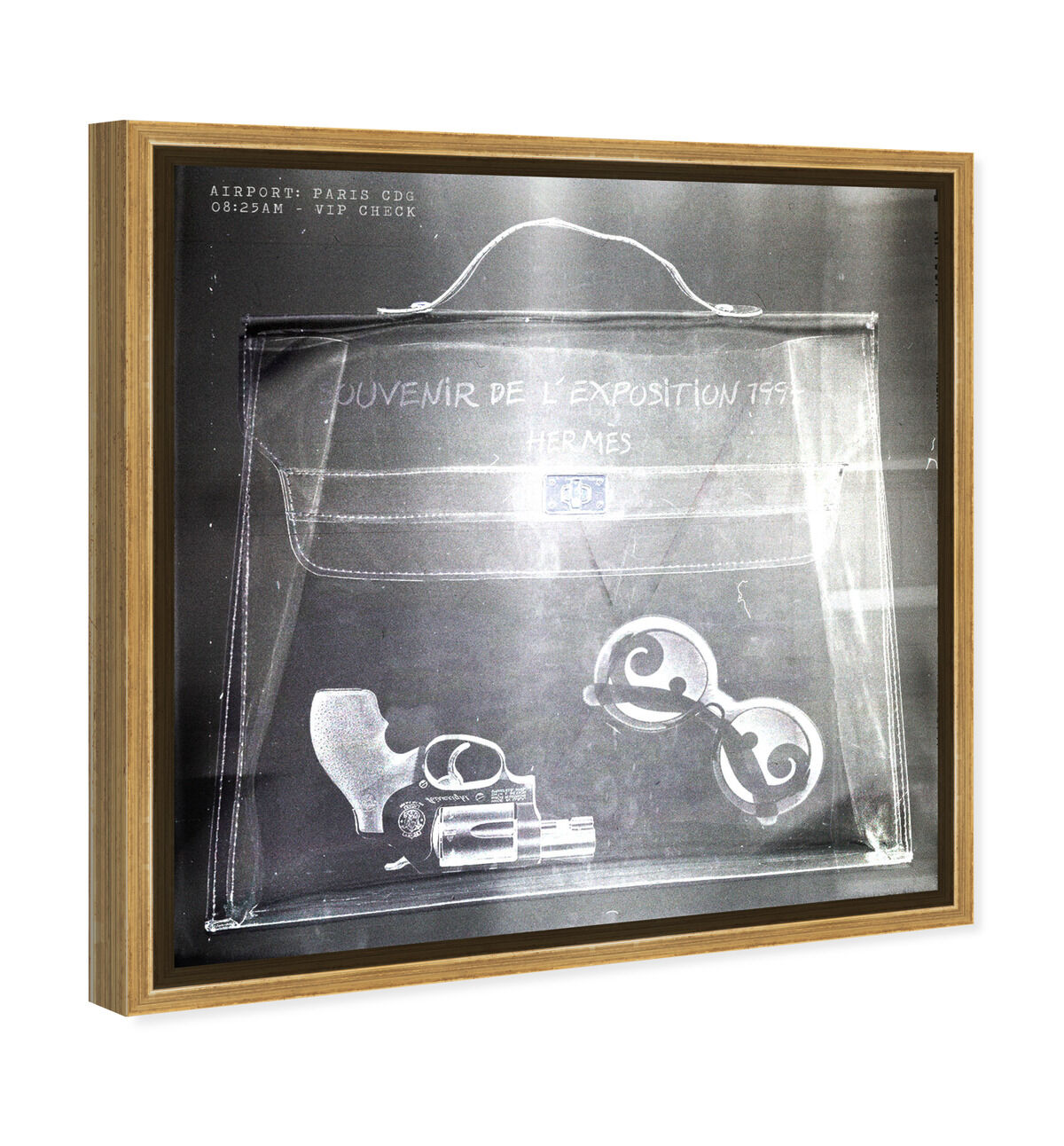 40x40/Framed Canvas/PSGLD