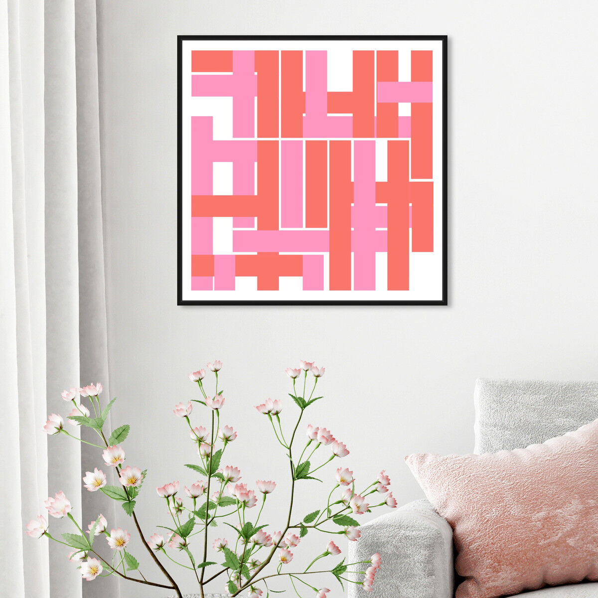 40x40/Framed Canvas/BFL