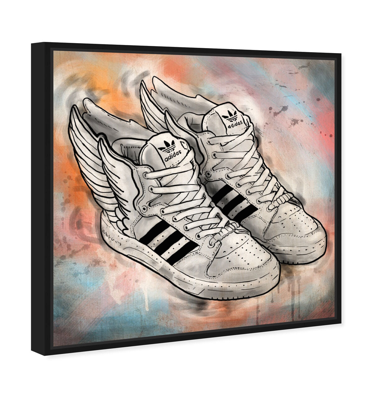 40x40/Framed Canvas/BFL