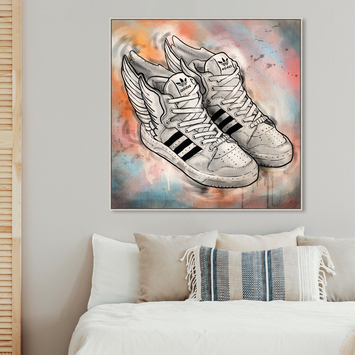 40x40/Framed Canvas/CFL