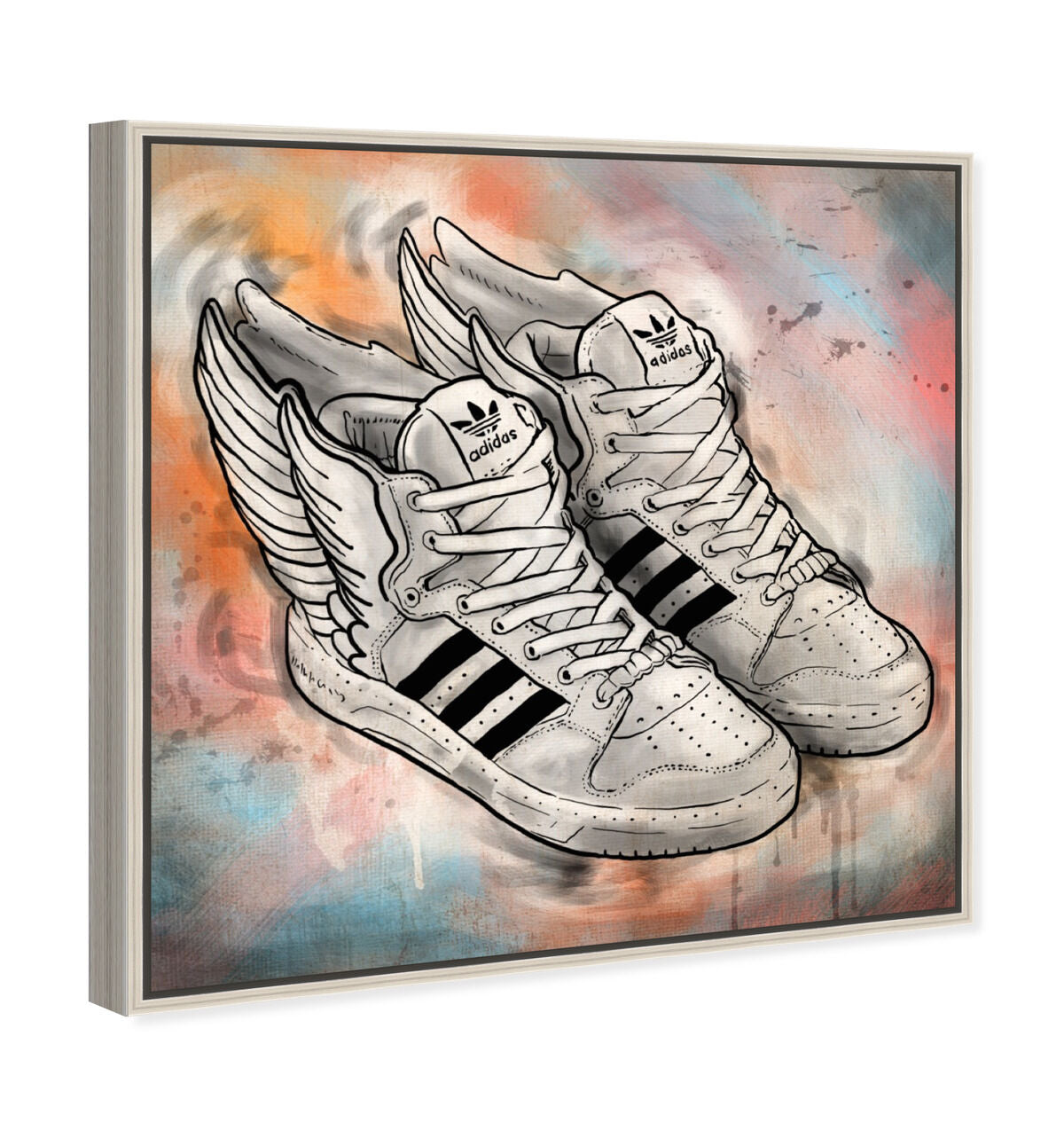 40x40/Framed Canvas/CFL