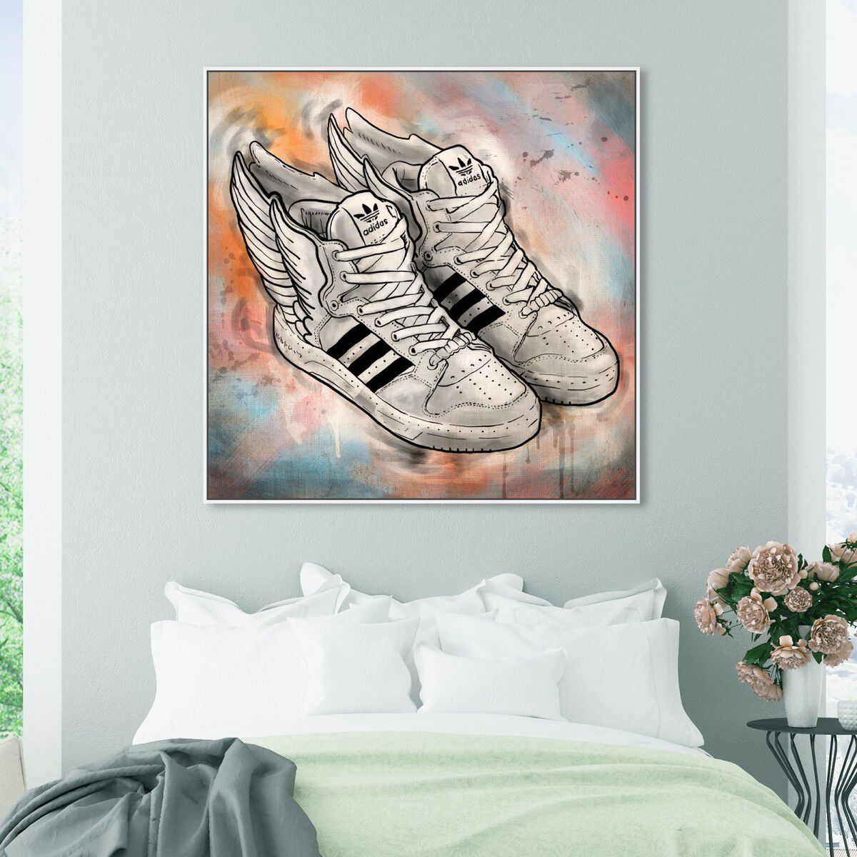 40x40/Framed Canvas/WFL
