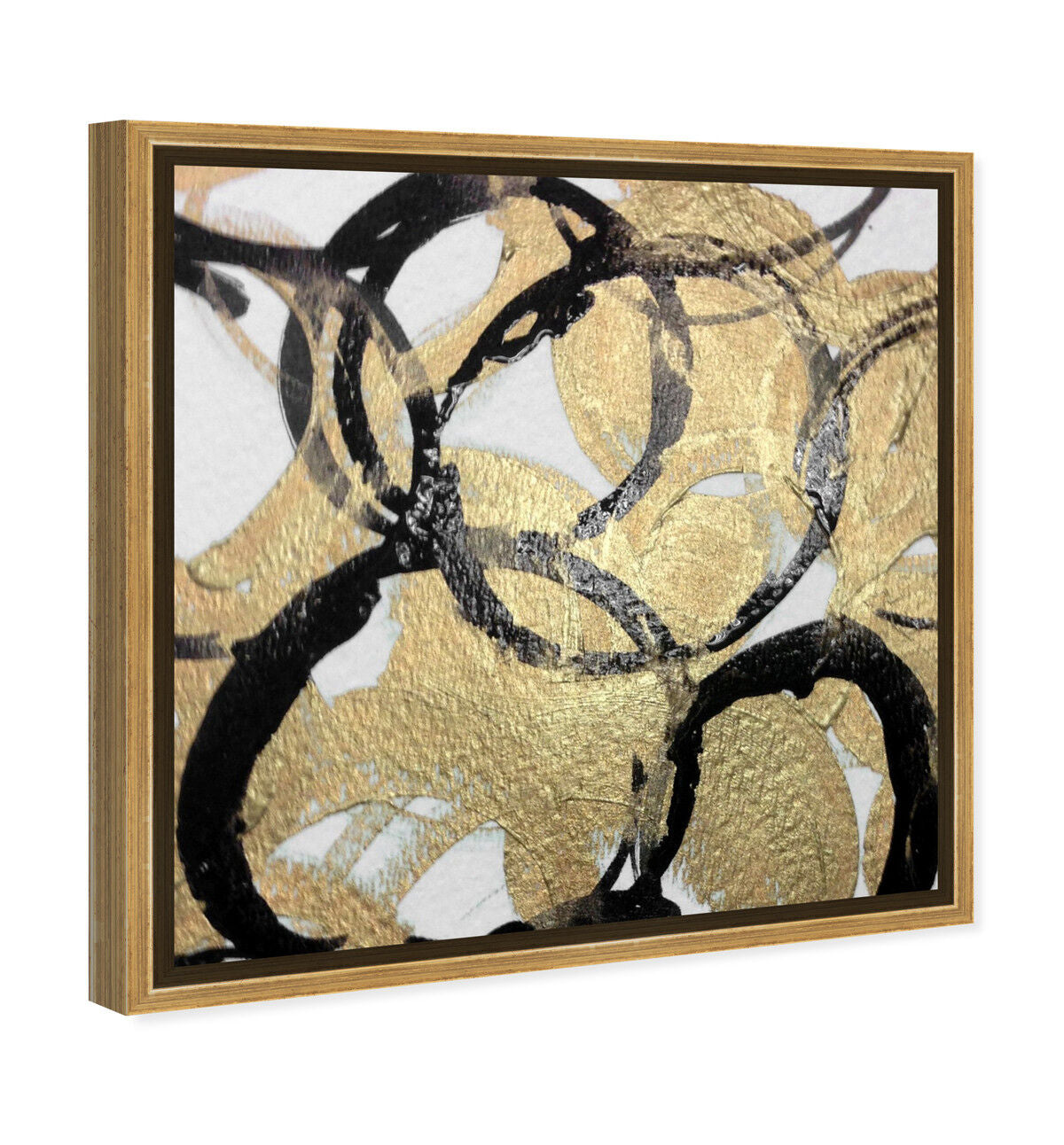 40x40/Framed Canvas/PSGLD
