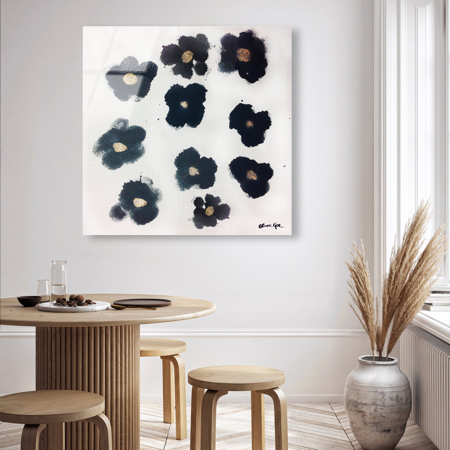 40x40/Acrylic/Unframed