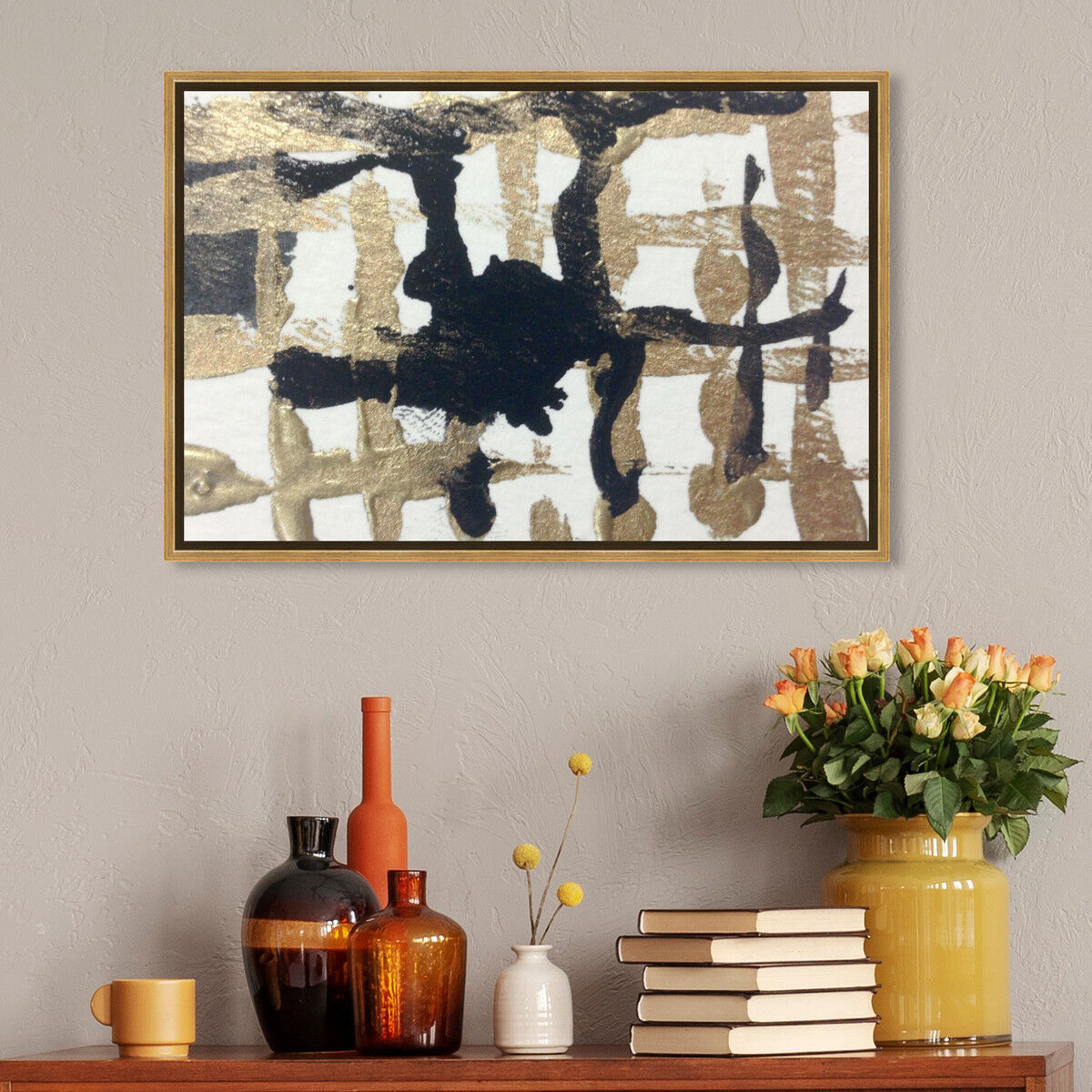 54x36/Framed Canvas/PSGLD