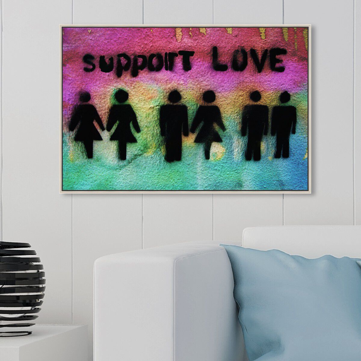 54x36/Framed Canvas/CFL