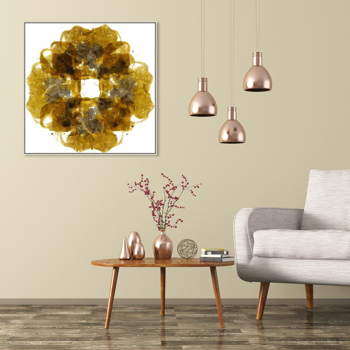 40x40/Framed Canvas/CFL