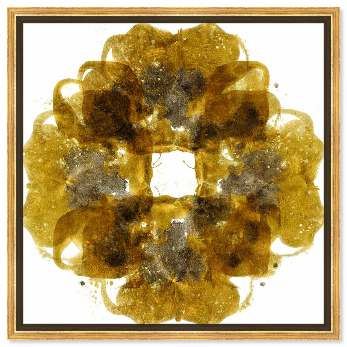 40x40/Framed Canvas/PSGLD