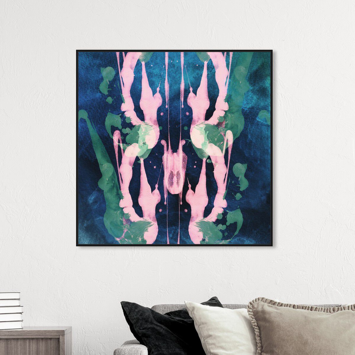 40x40/Framed Canvas/BFL