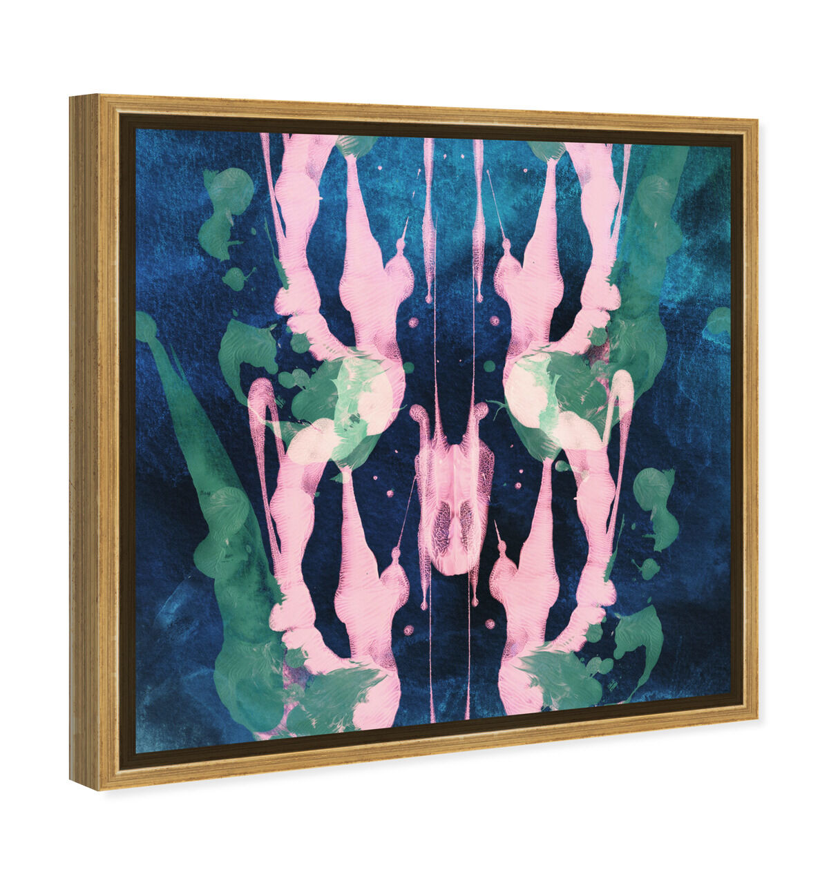 40x40/Framed Canvas/PSGLD