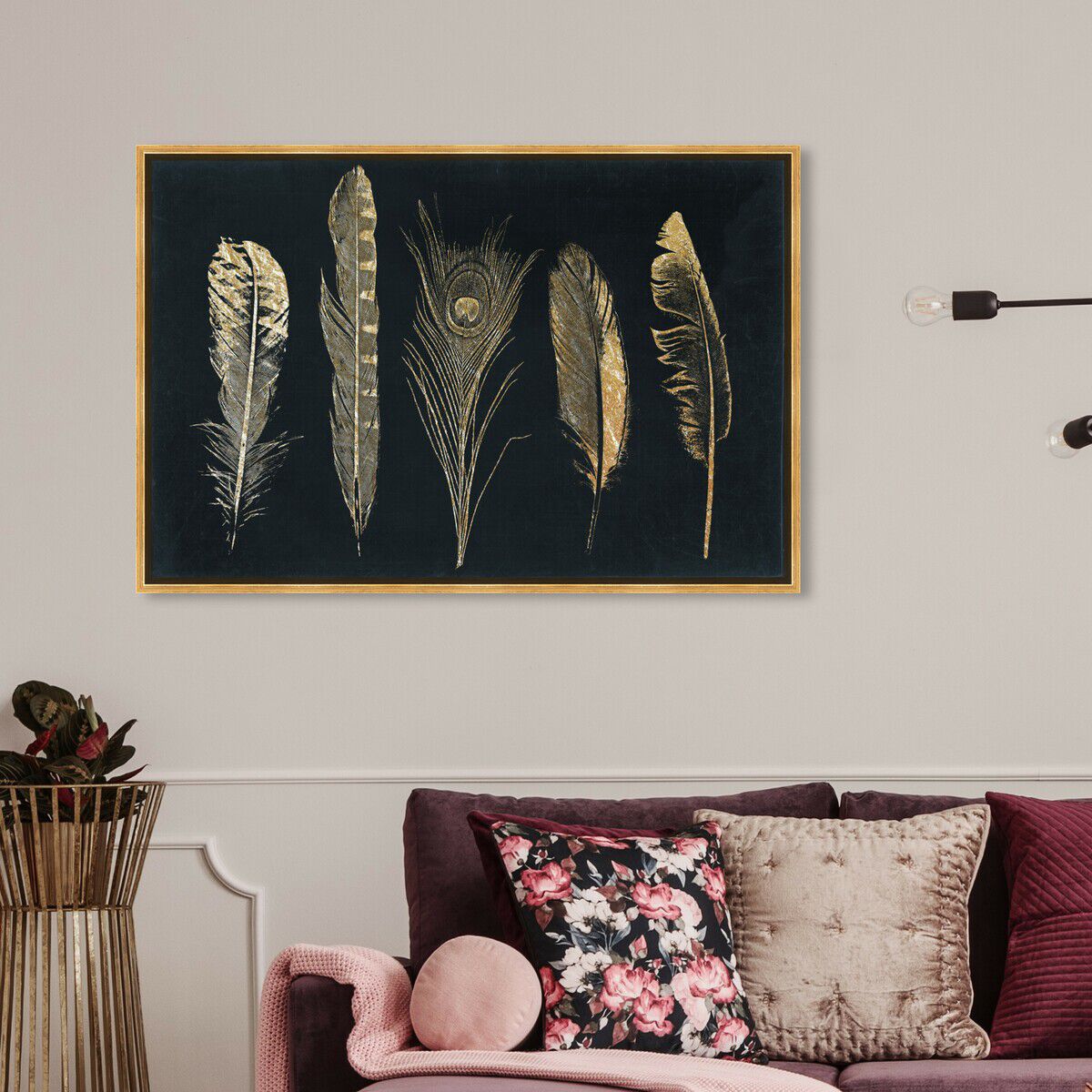 54x36/Framed Canvas/PSGLD