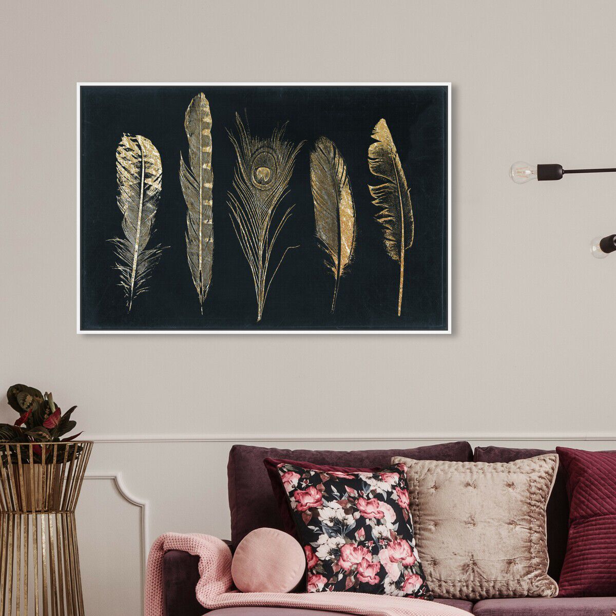 54x36/Framed Canvas/WFL