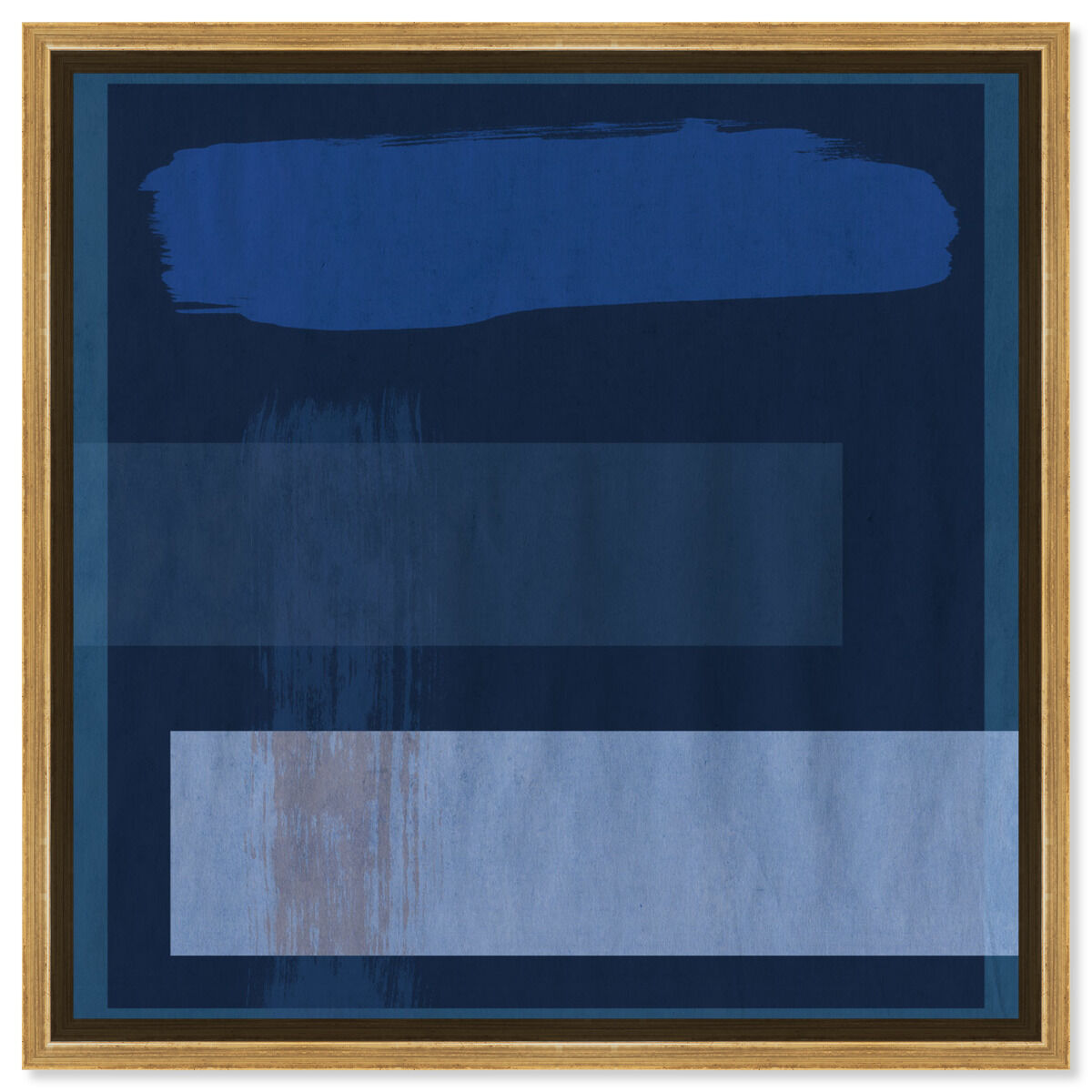 40x40/Framed Canvas/PSGLD