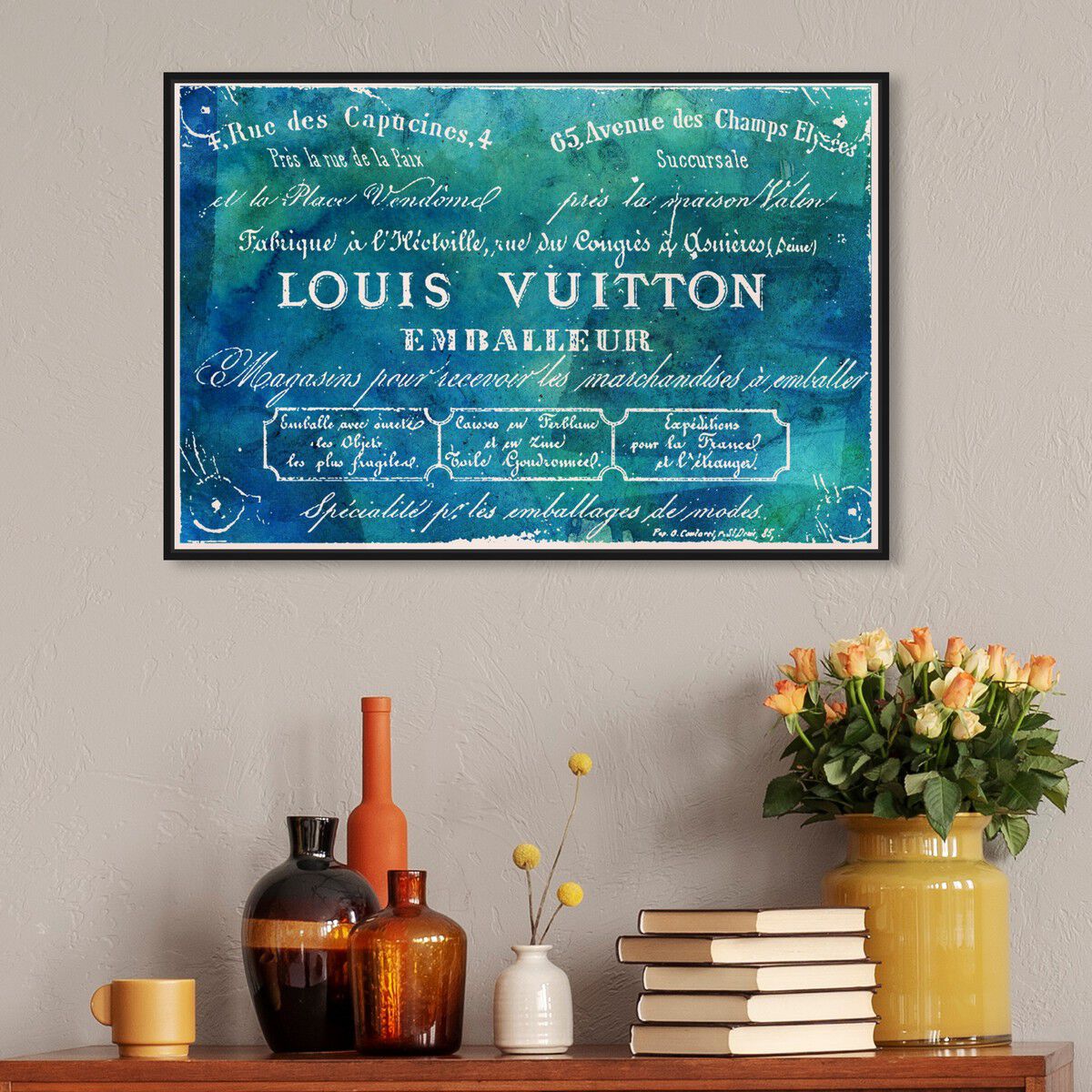 54x36/Framed Canvas/BFL
