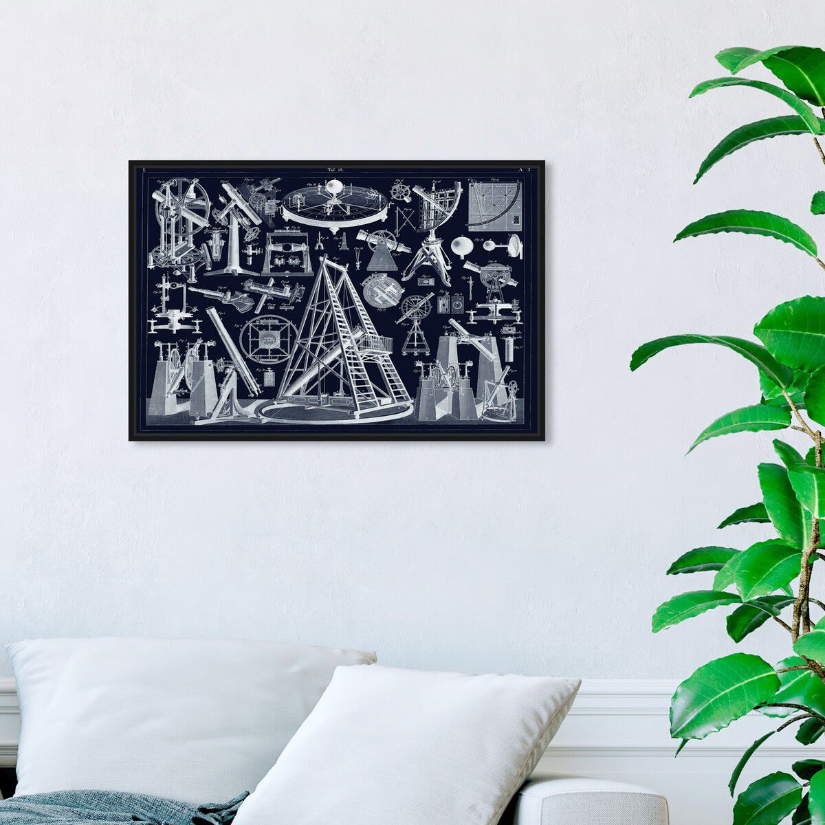 54x36/Framed Canvas/BFL
