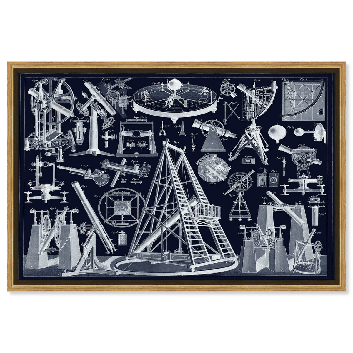 54x36/Framed Canvas/PSGLD