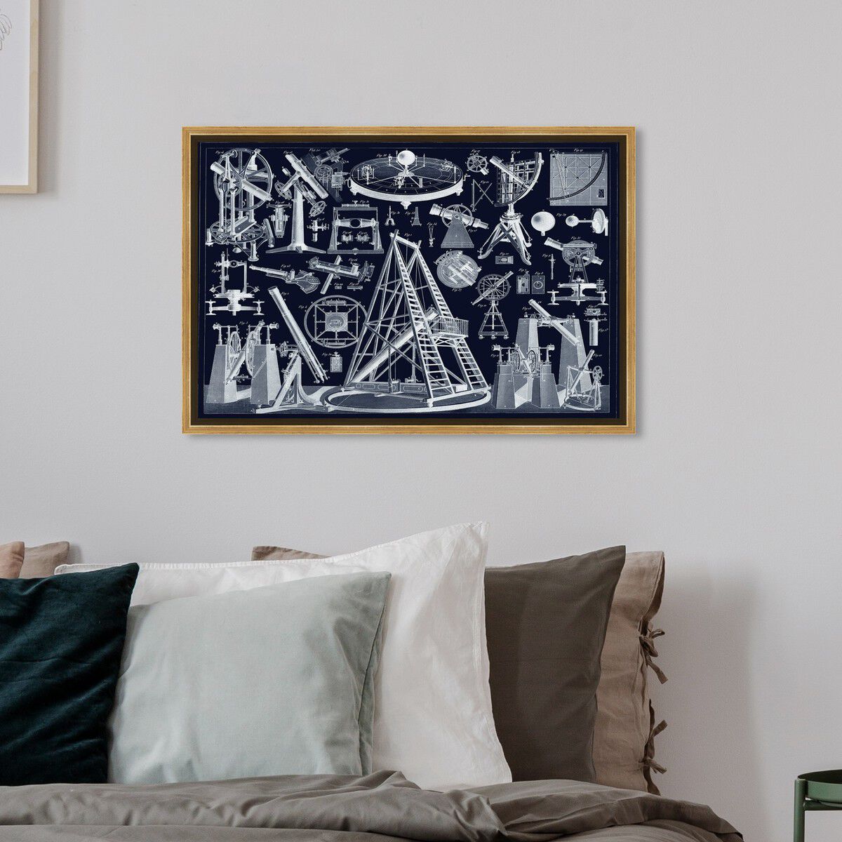 54x36/Framed Canvas/PSGLD