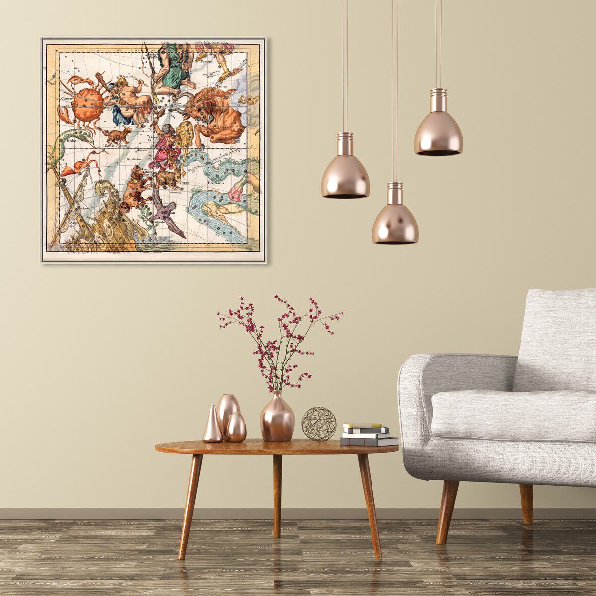 40x40/Framed Canvas/CFL