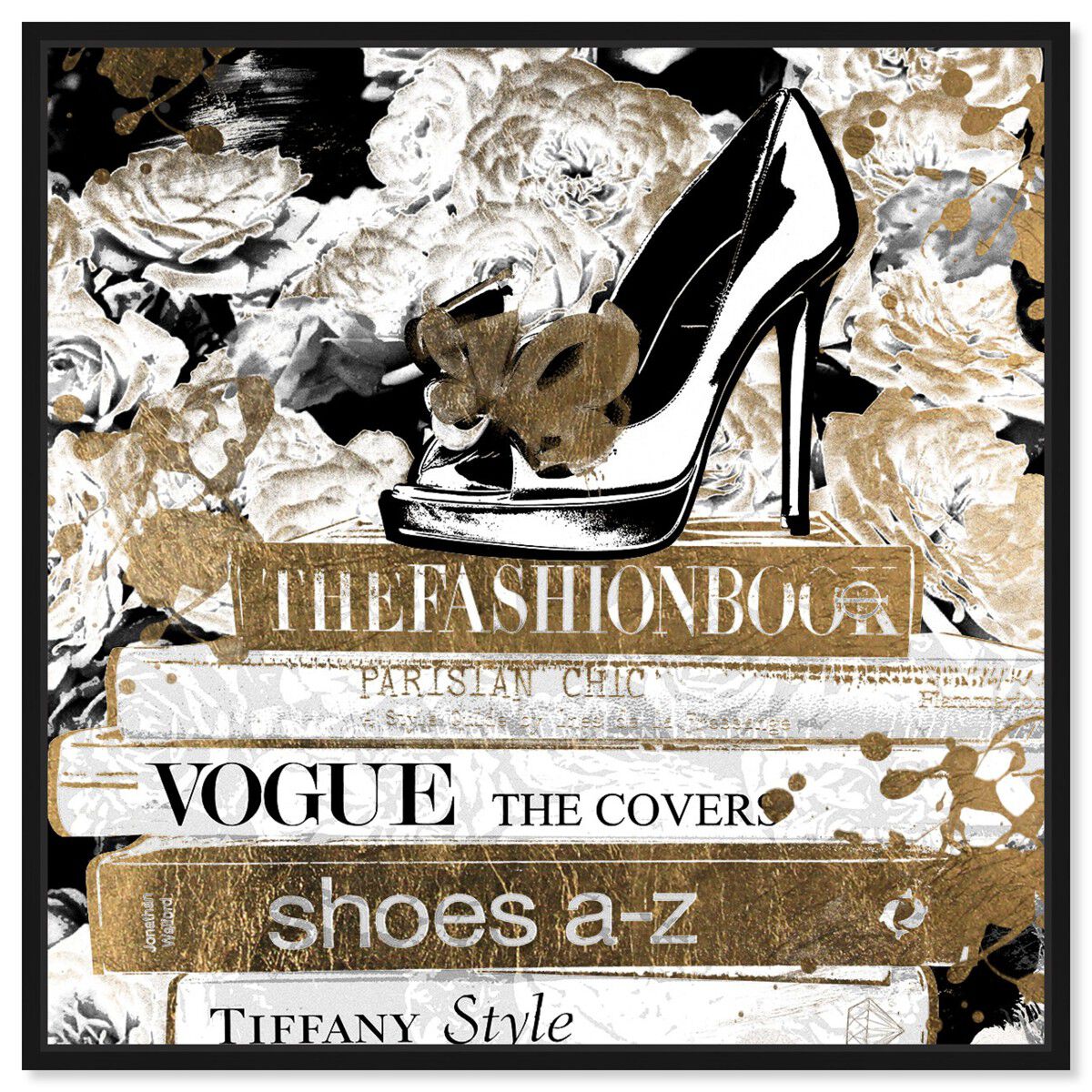 A Chic Library Gold