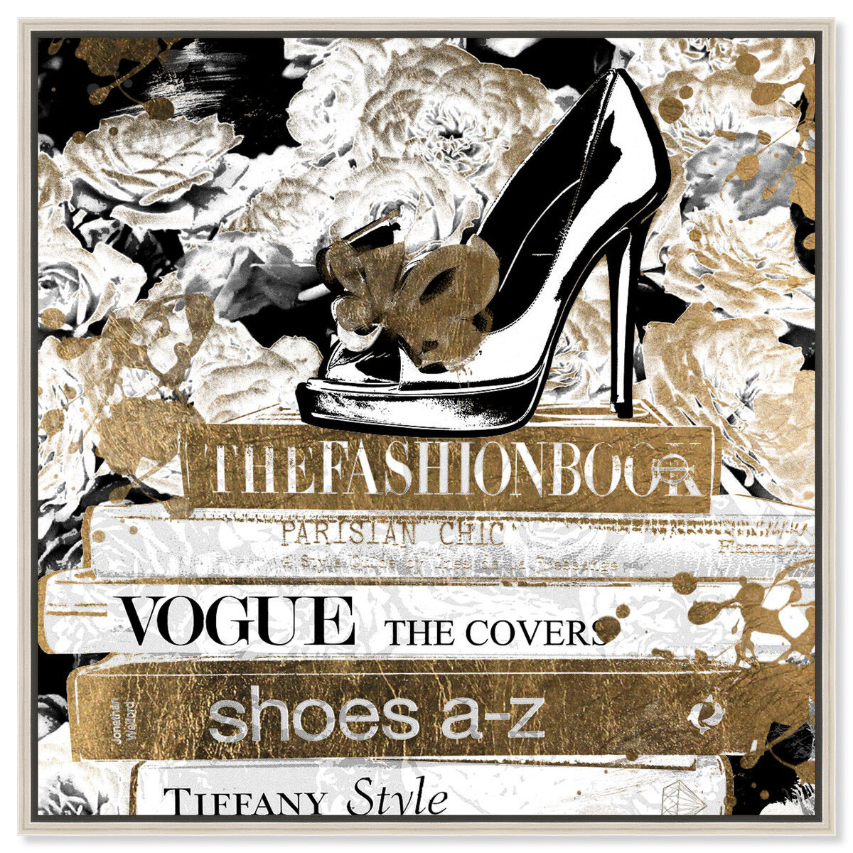 A Chic Library Gold