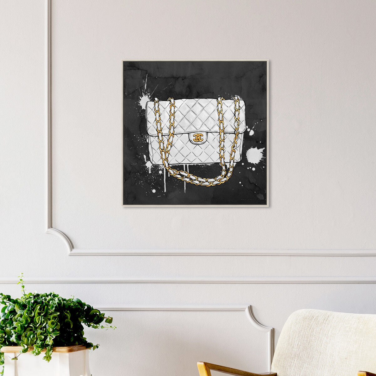 40x40/Framed Canvas/CFL