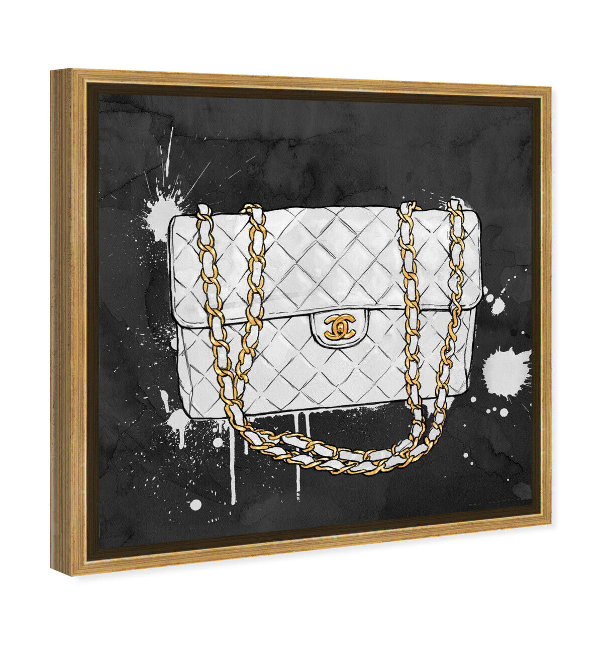 40x40/Framed Canvas/PSGLD