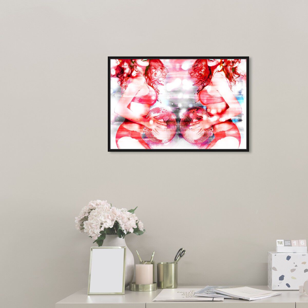 54x36/Framed Canvas/BFL