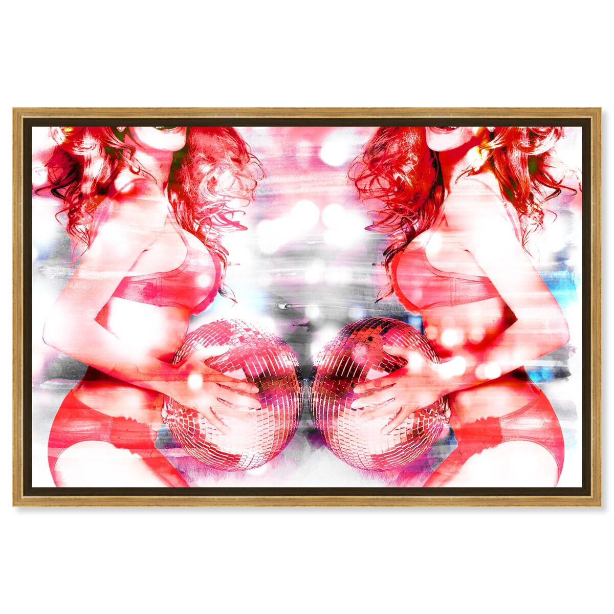 54x36/Framed Canvas/PSGLD