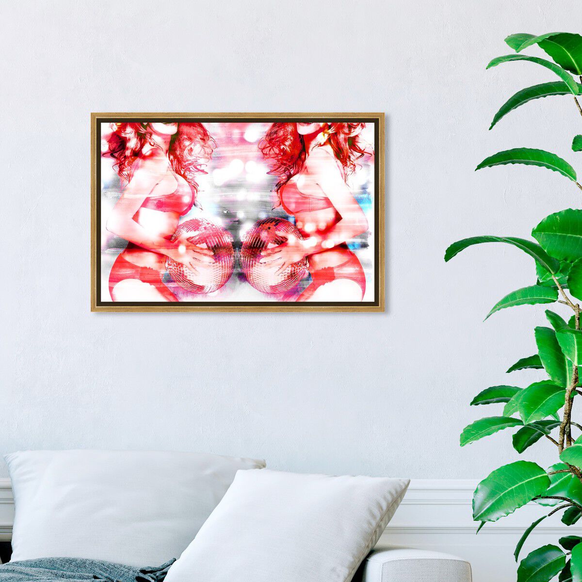 54x36/Framed Canvas/PSGLD