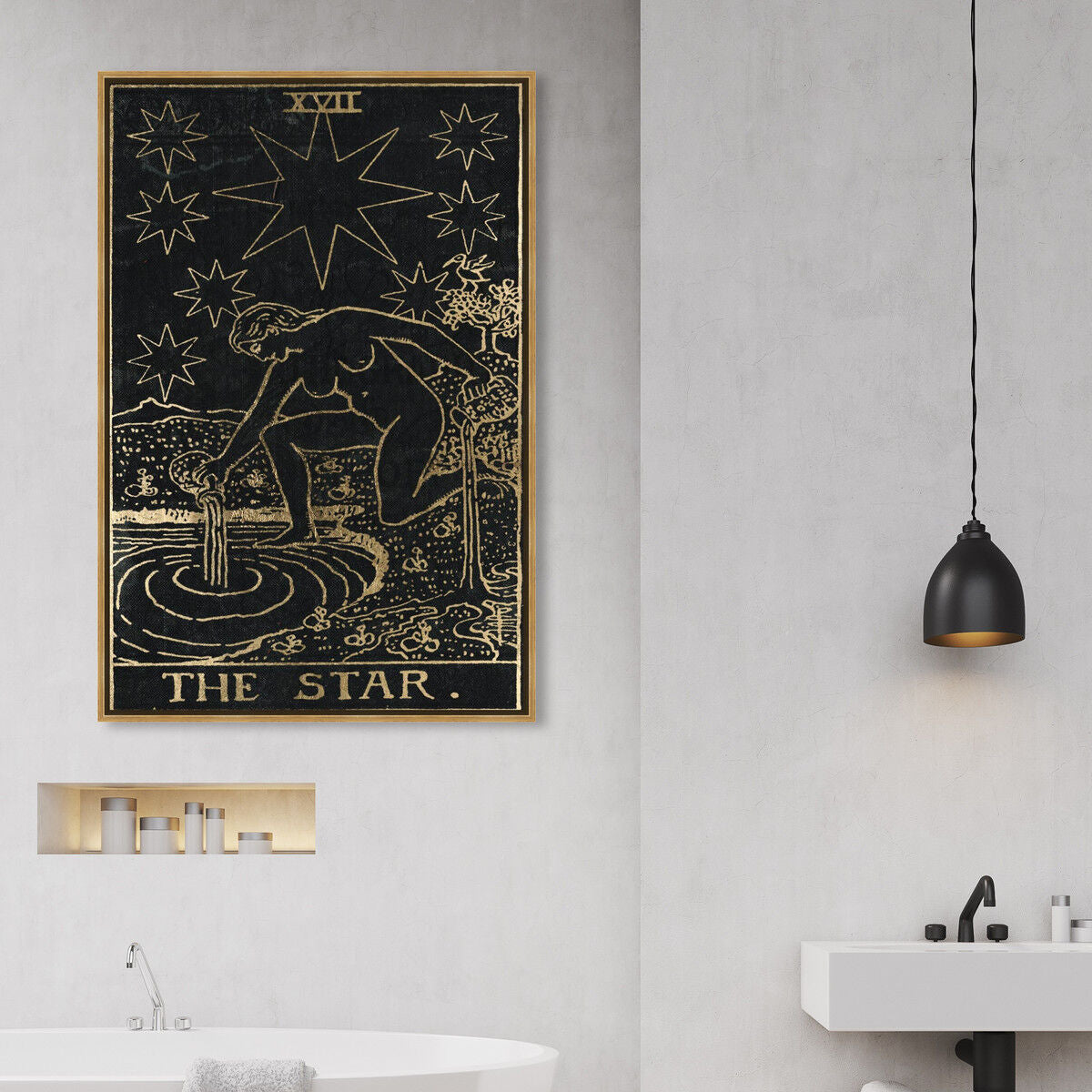 36x54/Framed Canvas/PSGLD