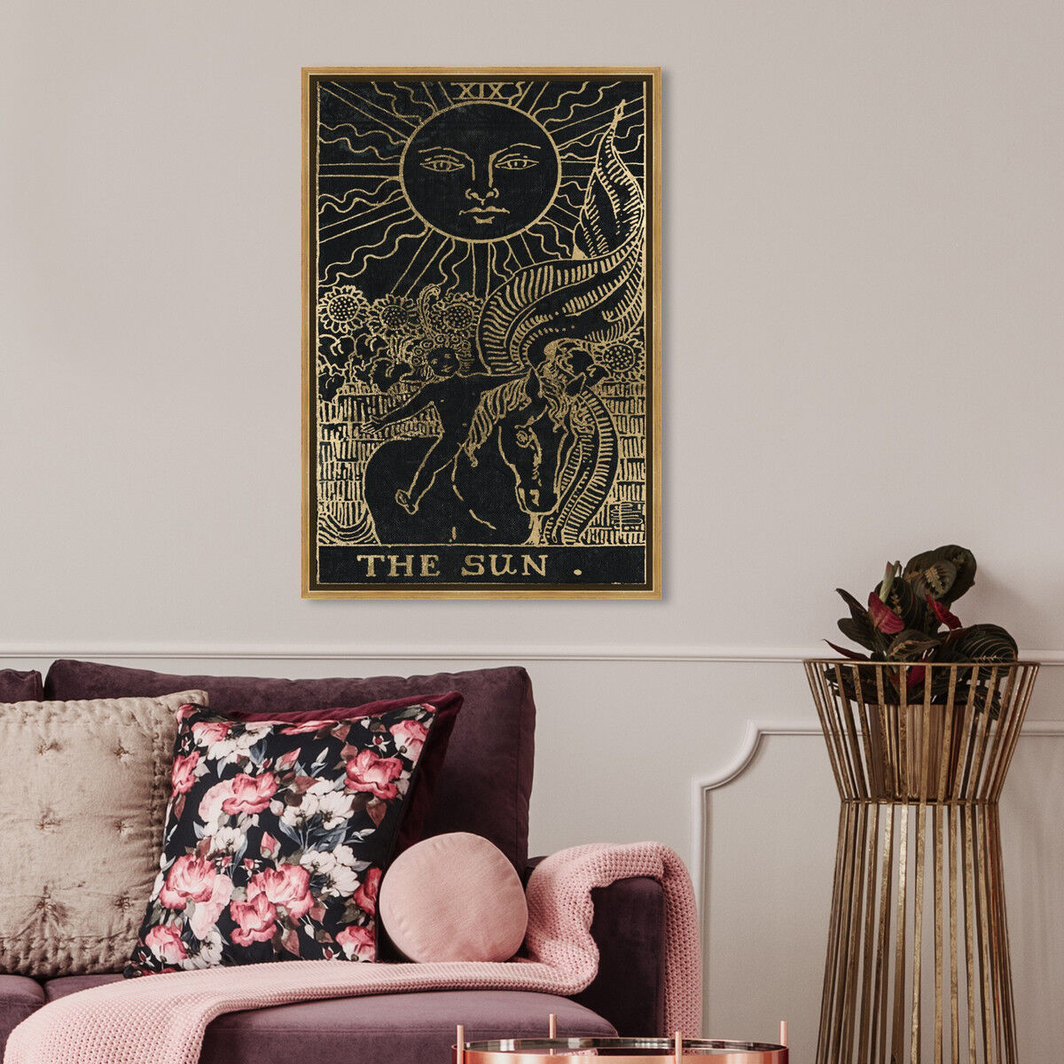 36x54/Framed Canvas/PSGLD