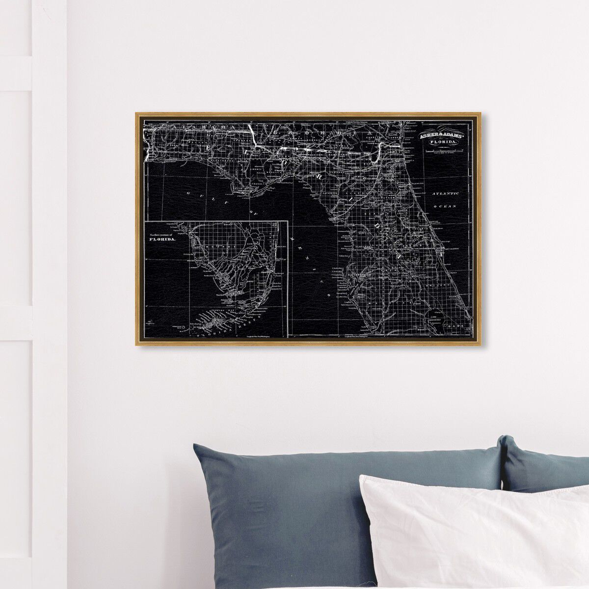 54x36/Framed Canvas/PSGLD