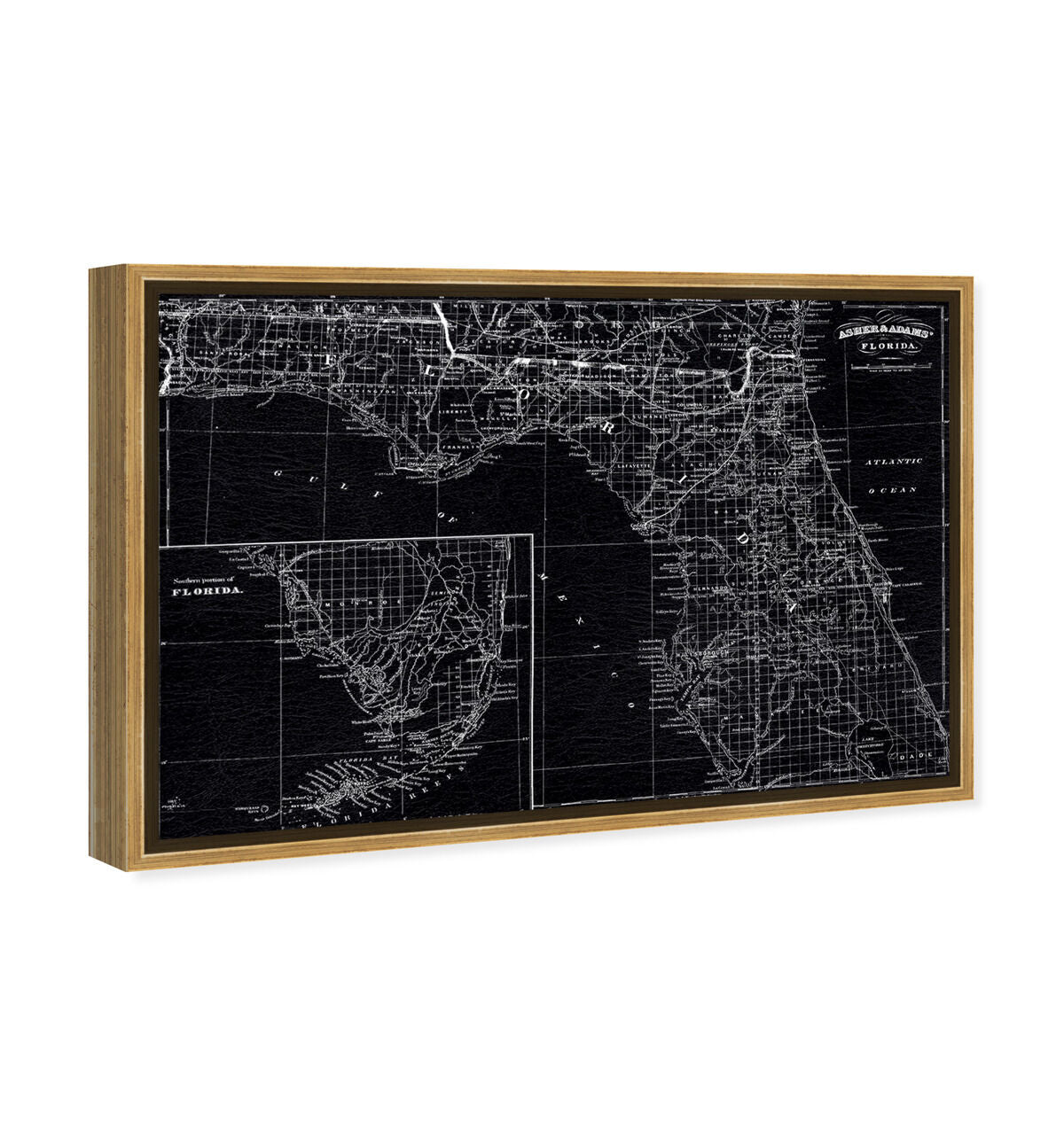 54x36/Framed Canvas/PSGLD