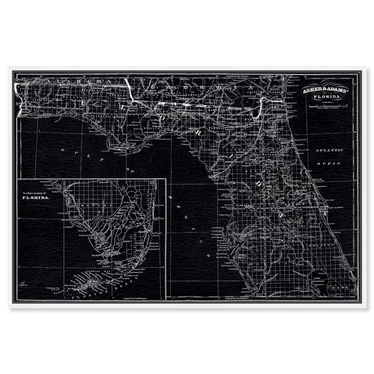 54x36/Framed Canvas/WFL