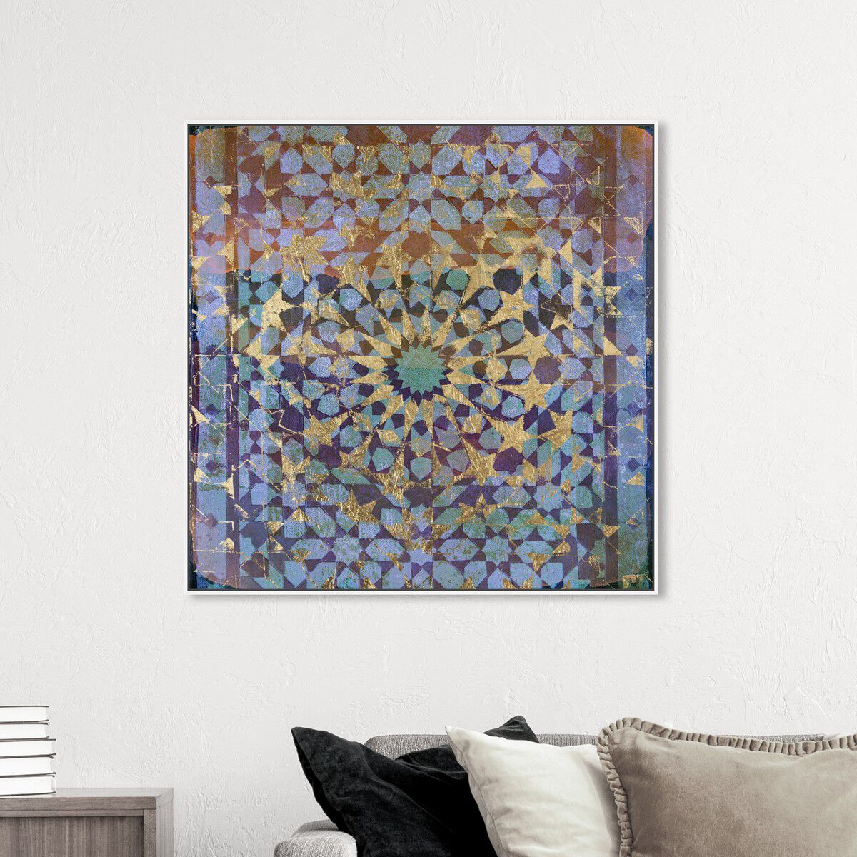 40x40/Framed Canvas/WFL