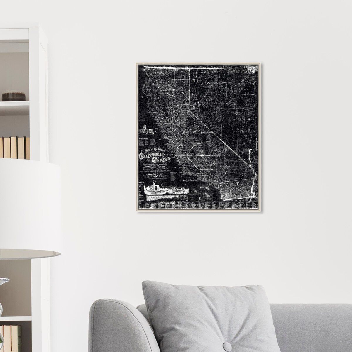 36x45/Framed Canvas/CFL