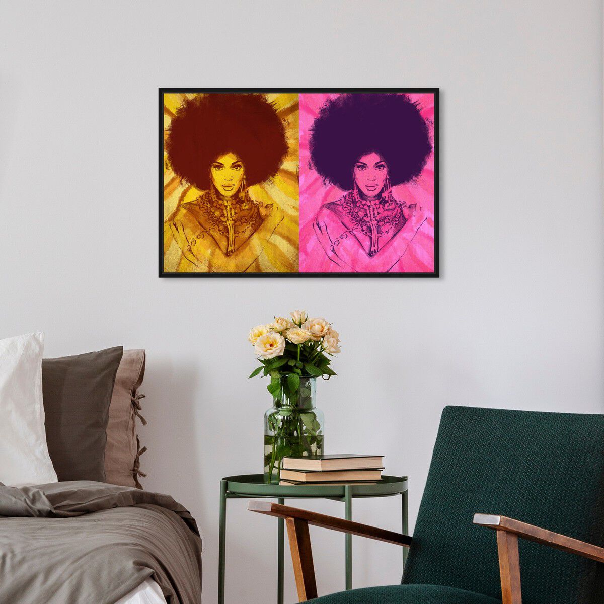 54x36/Framed Canvas/BFL