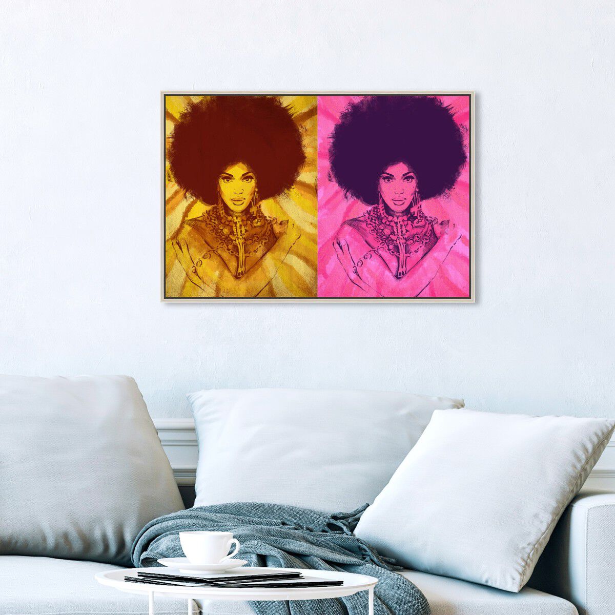 54x36/Framed Canvas/CFL