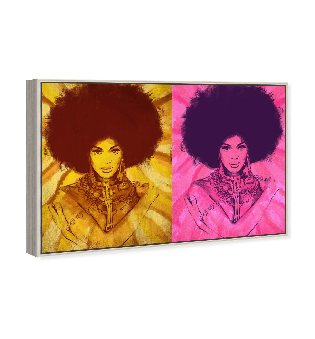 54x36/Framed Canvas/CFL