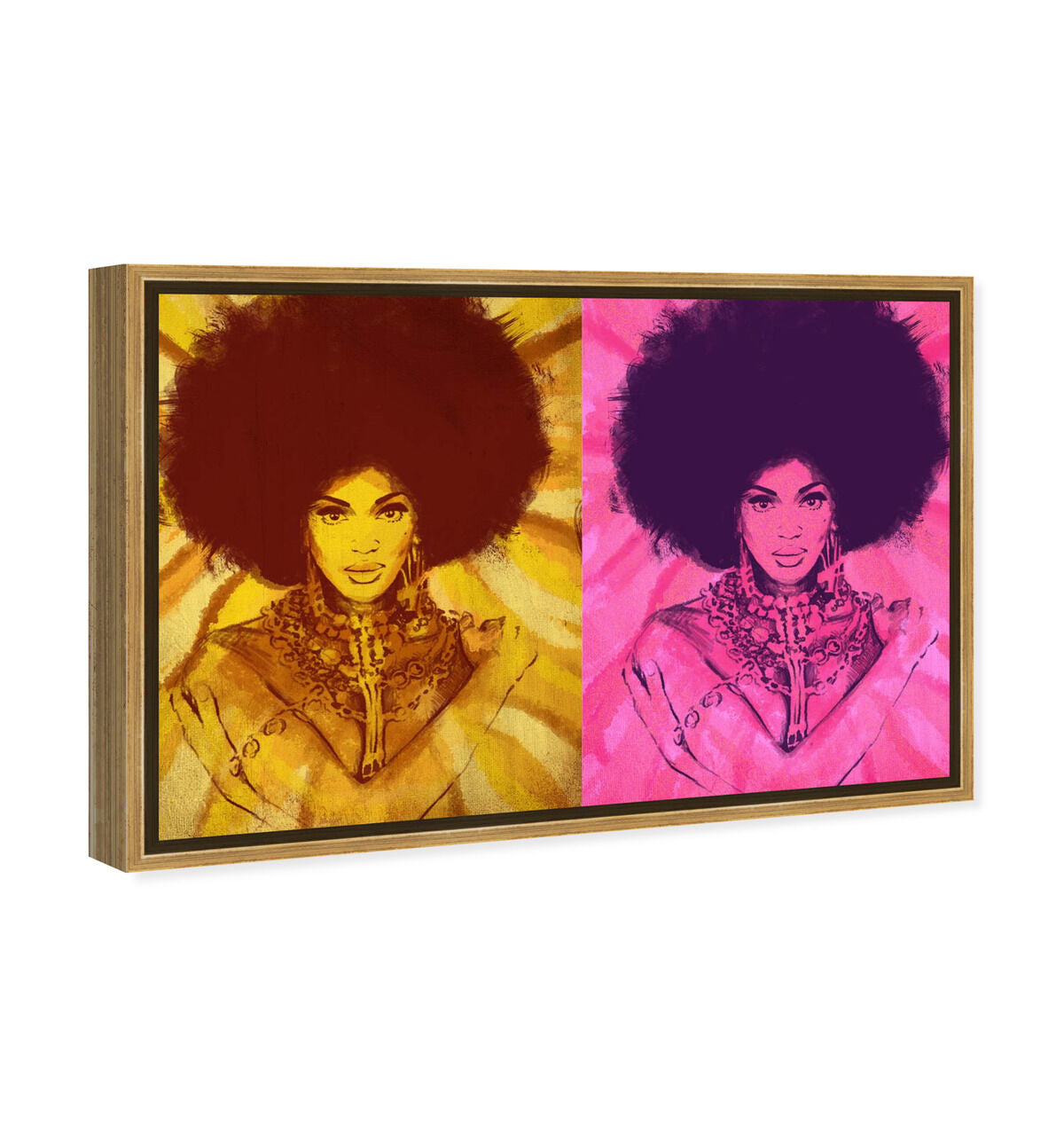 54x36/Framed Canvas/PSGLD