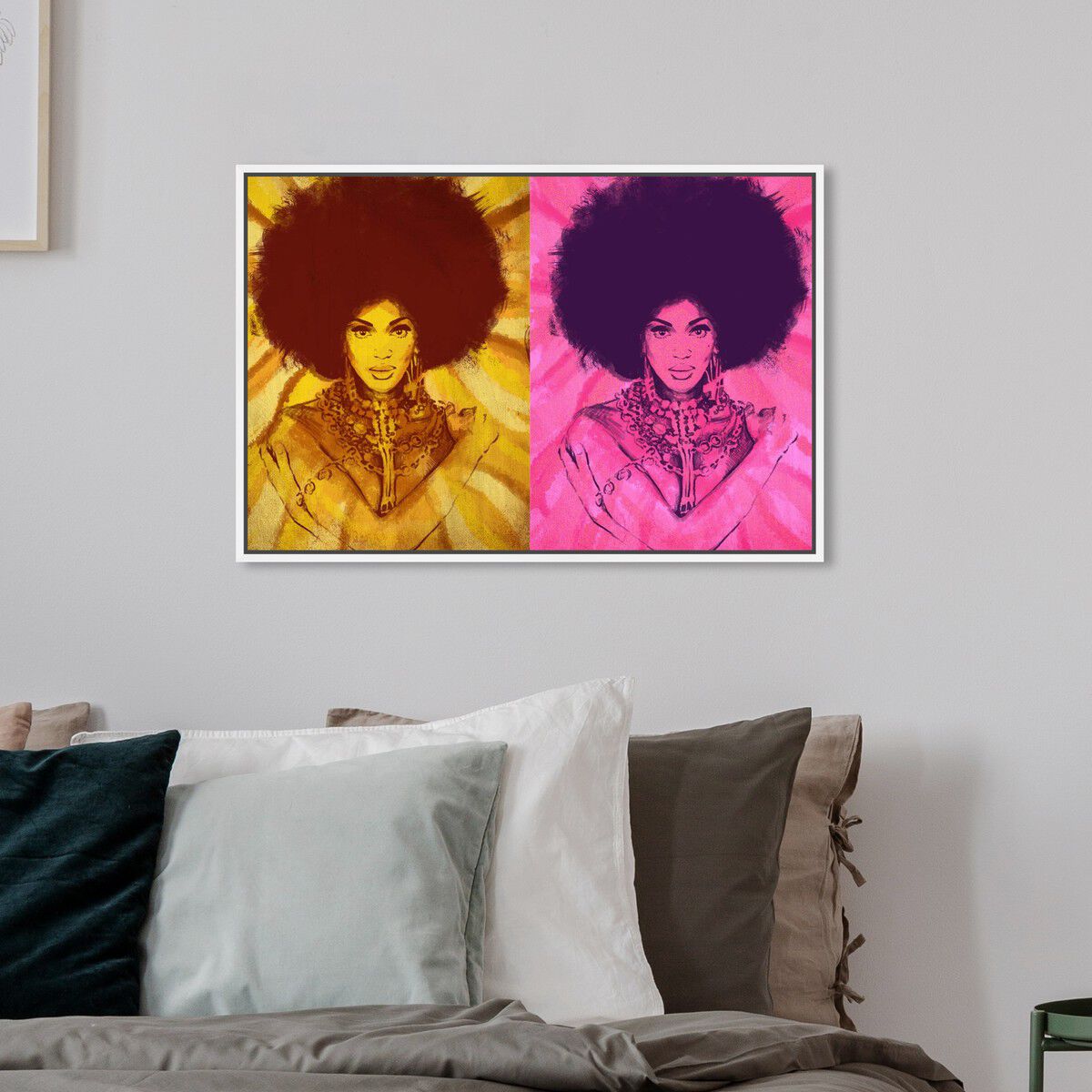 54x36/Framed Canvas/WFL