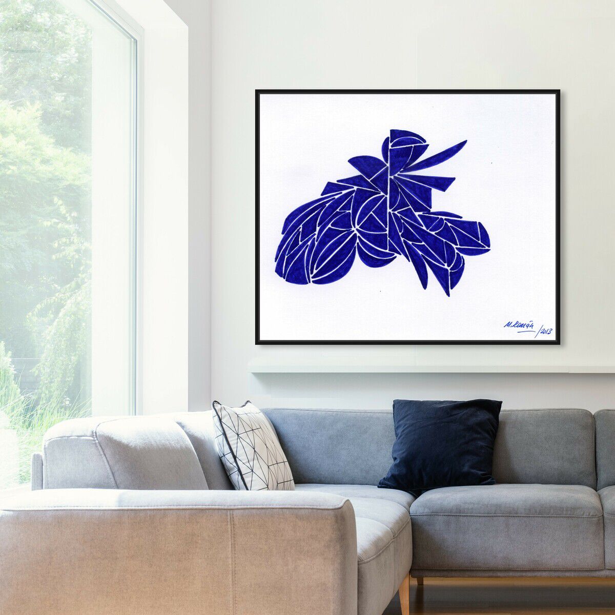 45x36/Framed Canvas/BFL