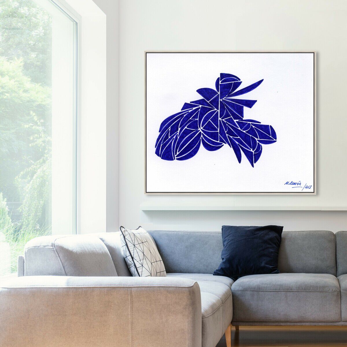 45x36/Framed Canvas/CFL