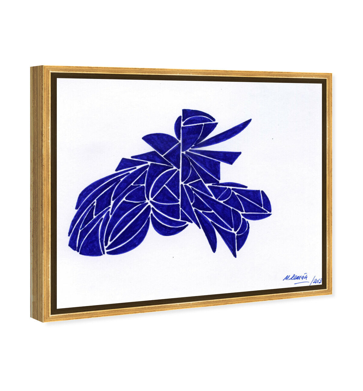 45x36/Framed Canvas/PSGLD