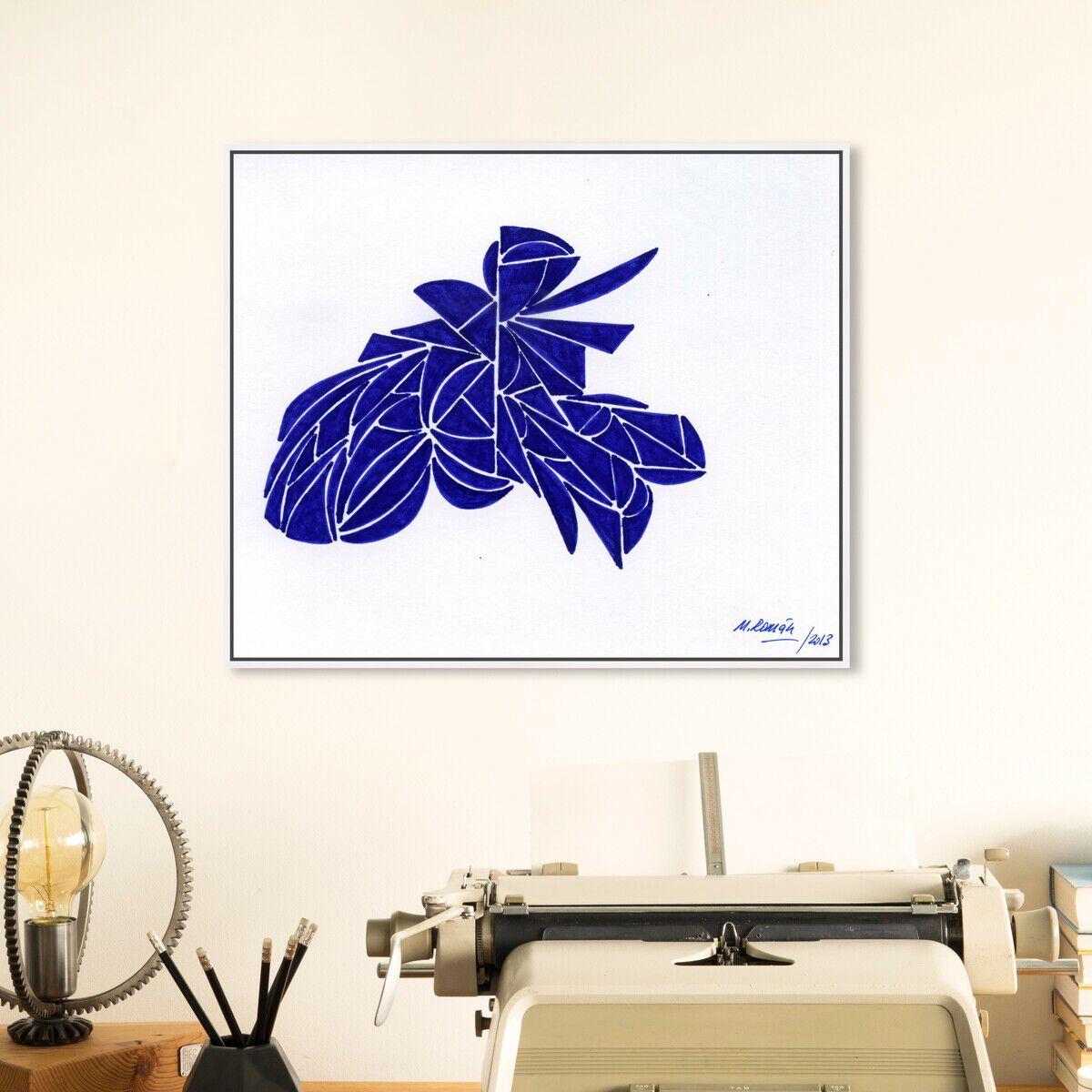 45x36/Framed Canvas/WFL