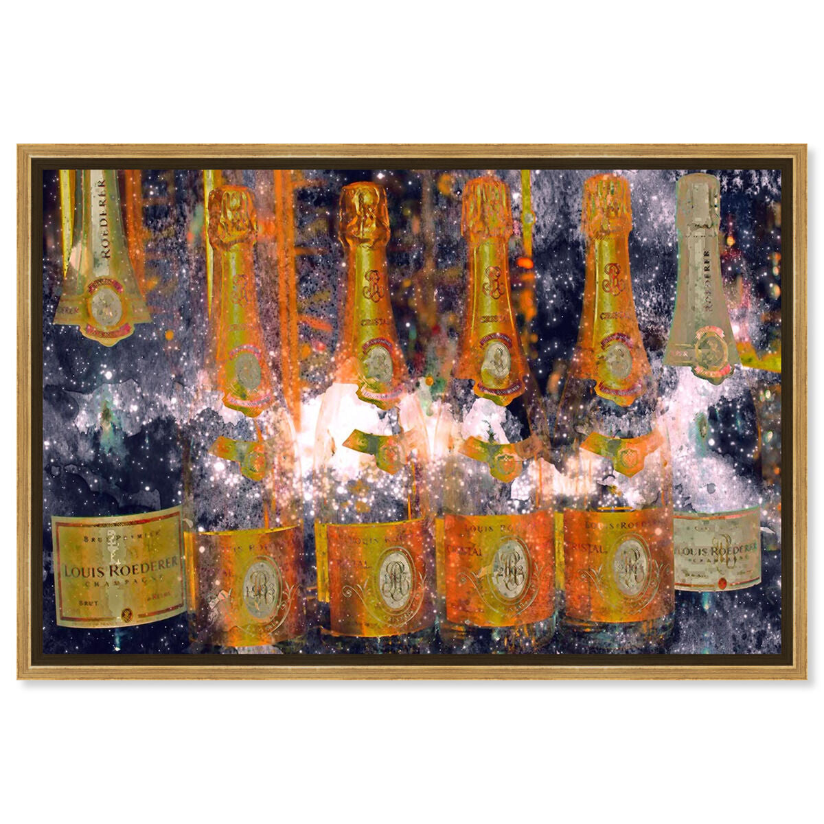 54x36/Framed Canvas/PSGLD