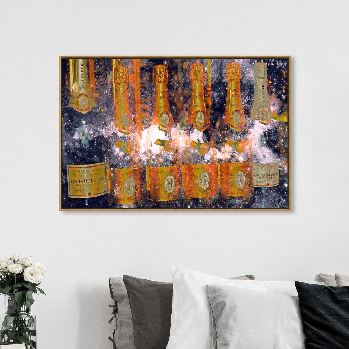 54x36/Framed Canvas/PSGLD