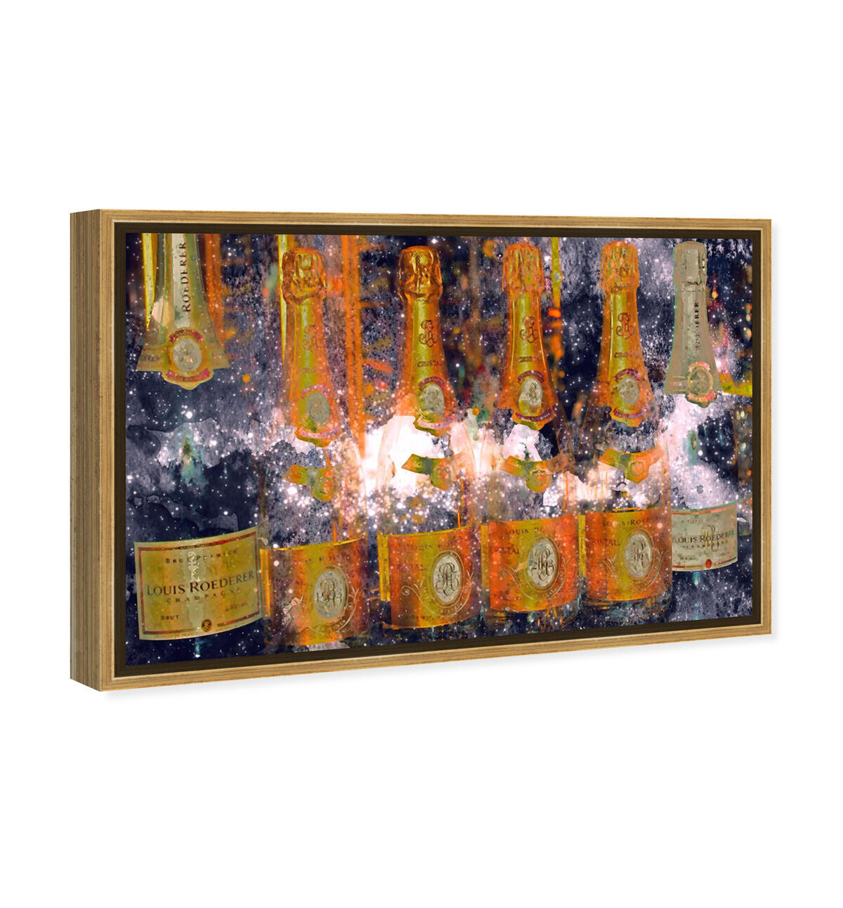 54x36/Framed Canvas/PSGLD
